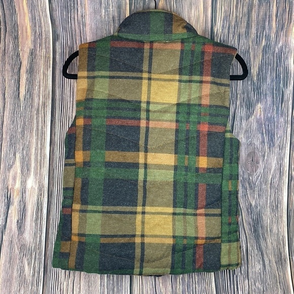 Vanilla Bay Plaid Vest- Size Small - Picture 5 of 11